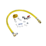T&S Brass HG-4E-72SEL Gas Appliance Connector Hose 72" Coated