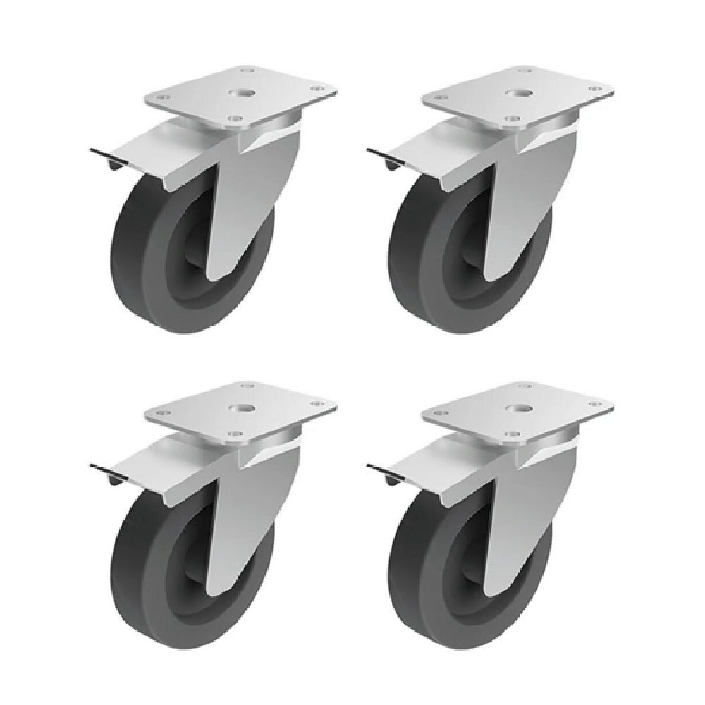Lainox RTZ85 Caster Kit (2) With Brakes