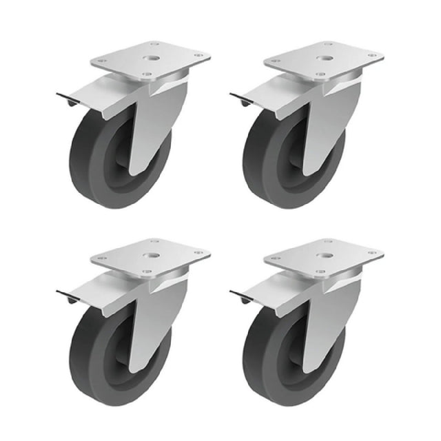 Lainox RTZ85 Caster Kit (2) With Brakes