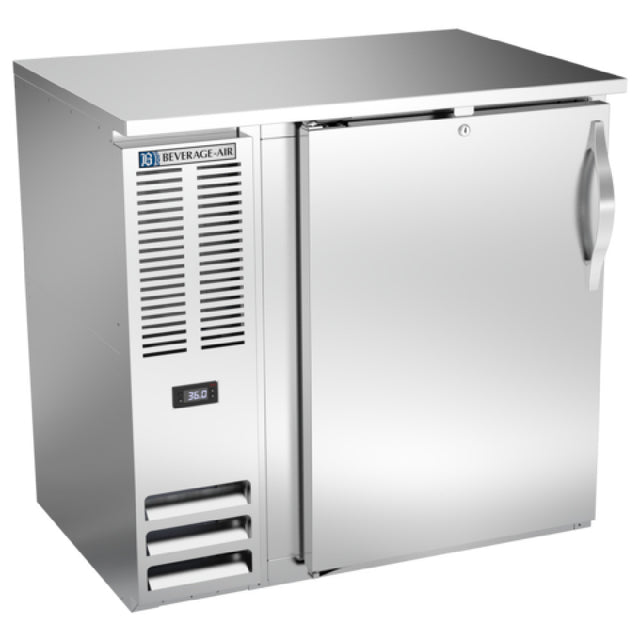 Beverage Air BBN36HC-F-S - Refrigerated Food Rated Back Bar Storage Cabinet, One-section