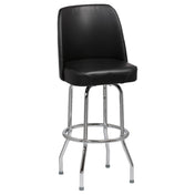 Royal ROY 7721 B - Bucket Bar Stool, High Back, Heavy Foam Padded Waterfall Seat