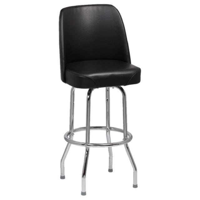 Royal ROY 7721 B - Bucket Bar Stool, High Back, Heavy Foam Padded Waterfall Seat