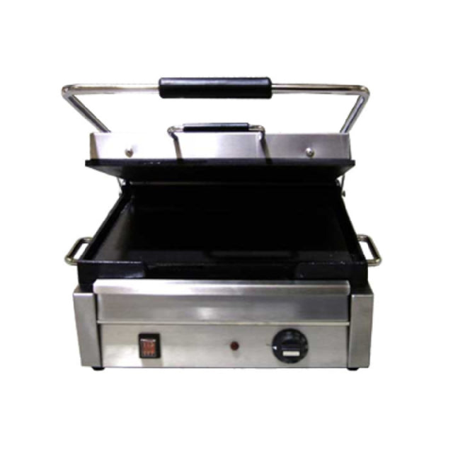 Omcan 21465 (PG-CN-0679-F) Panini Grill Single 12" X 15" Cooking Surface