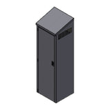 Winholt STCT-HD2425H84-MPS-ST-KT Mop Sink Cabinet 24"W X 25.22"D X 84"H Stainless Steel