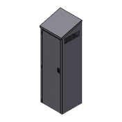 Winholt STCT-HD2425H84-MPS-ST-KT Mop Sink Cabinet 24"W X 25.22"D X 84"H Stainless Steel