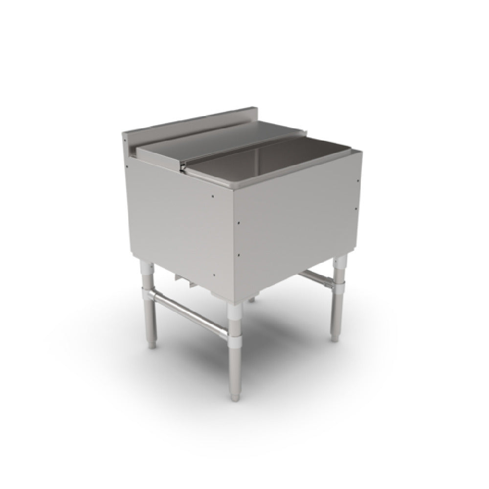 John Boos UBIB-2124-CP7 Underbar Ice Bin/Cocktail Unit 24"W X 21"D X 32-1/2"H Overall Size