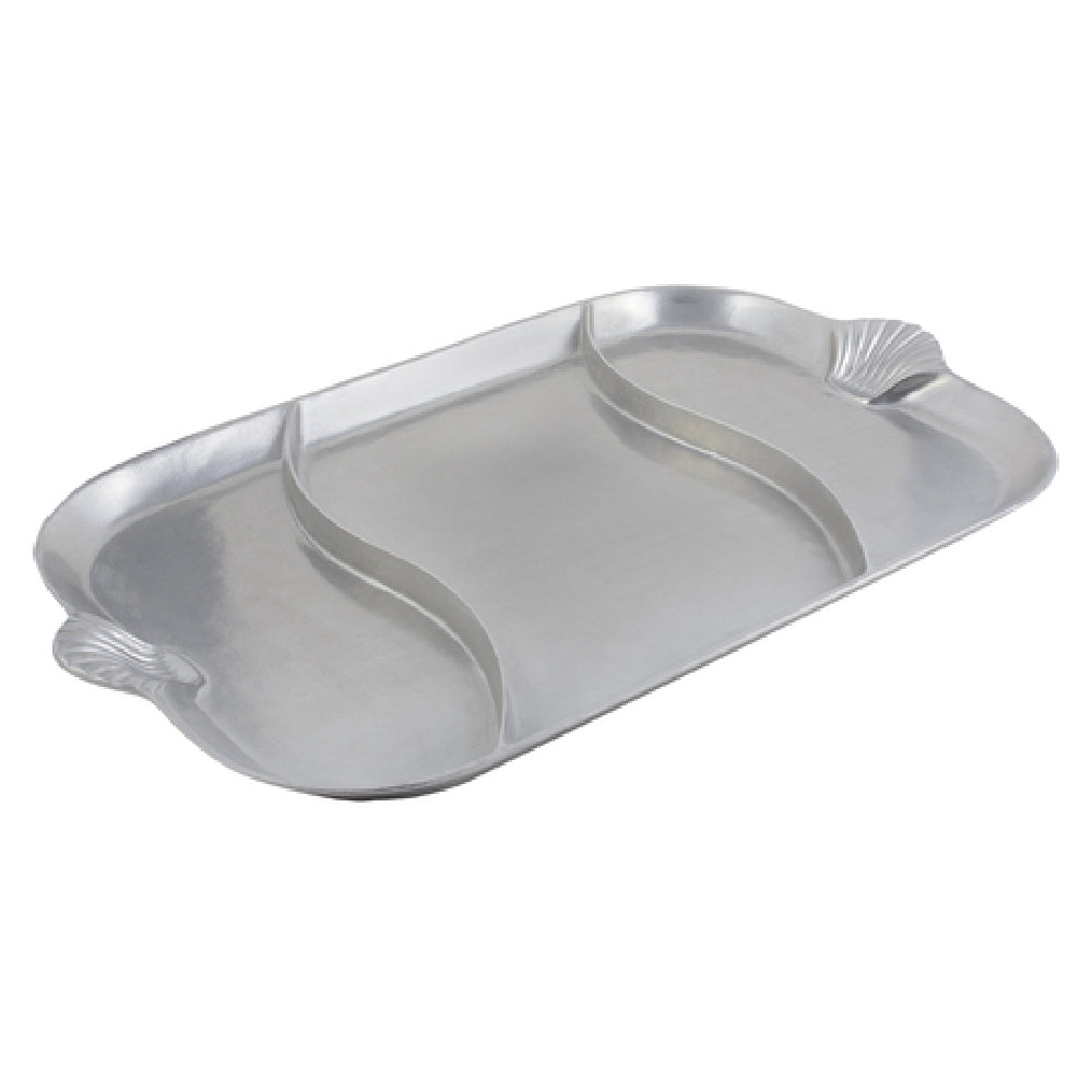 Bon Chef 2069D Divided Platter 22" X 32" With Shell Handles