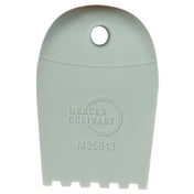 Mercer Culinary M35613 Silicone Plating Wedge 5mm Square Notch 3/4" X 2-1/2" Overall Dimensions