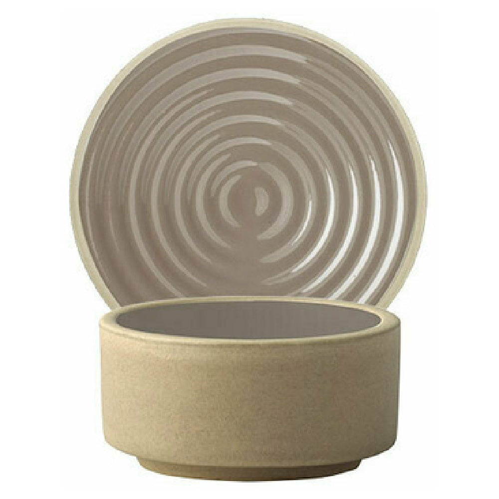 Arc Cardinal FK548 Chef & Sommelier Geode Grey Ramekin 1.25 Oz (D:2.5'') Stoneware