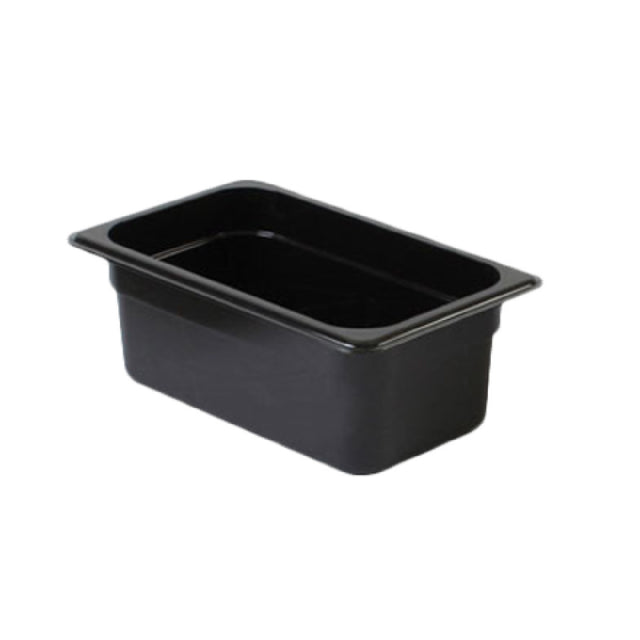 Thunder Group PLPA8144BK Food Pan 1/4 Size 4" Deep