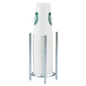 Cal Mil 3716-49 Mid-Century Cup/Lid Organizer 5" Dia. X 8-1/2"H Single Section