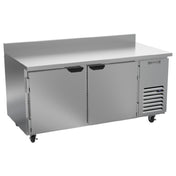 Beverage Air WTR67AHC Worktop Refrigerator Two-section 67"W