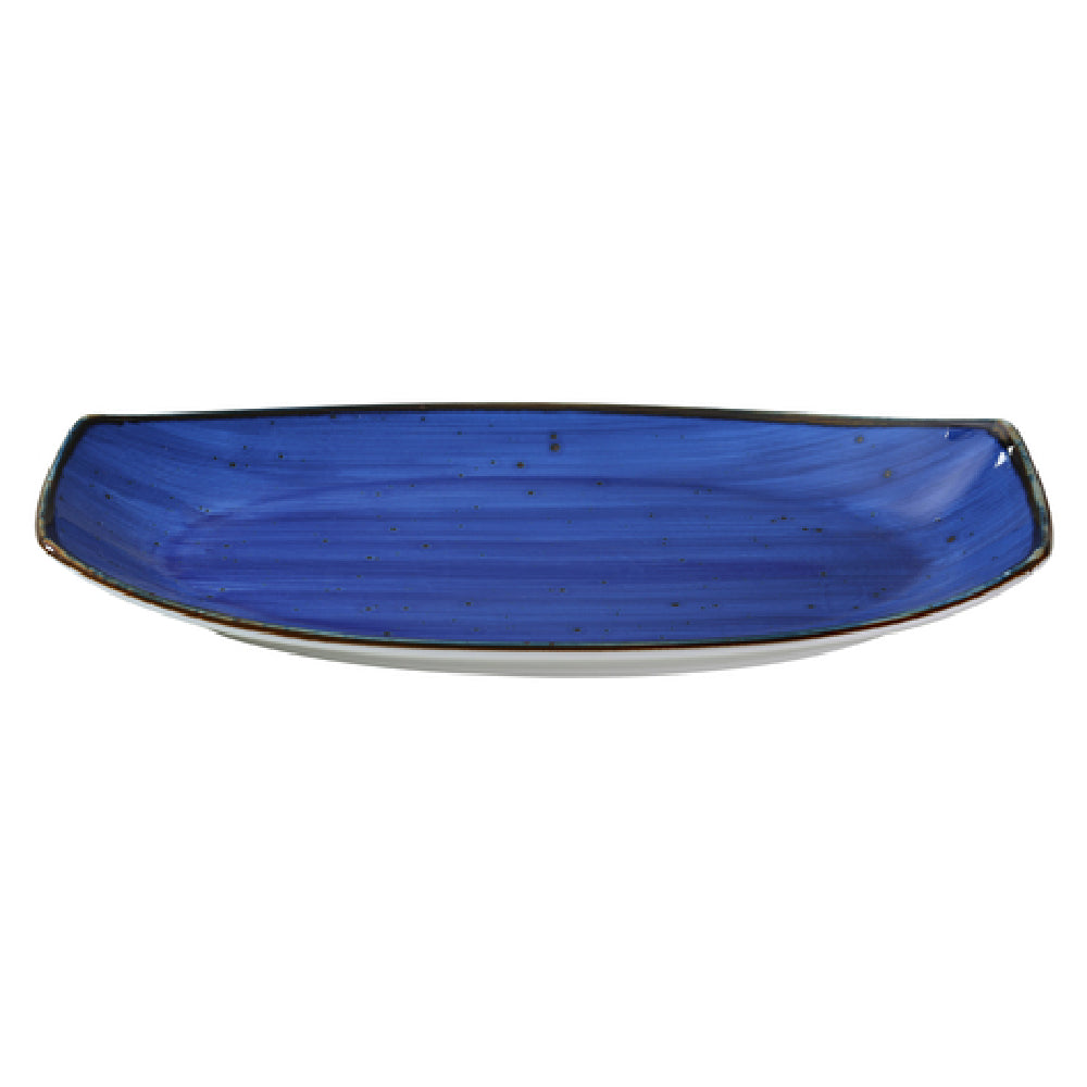 Yanco LY-213BU Lyon Plate 13"L X 7-3/8"W X 1-1/2"H Rectangular
