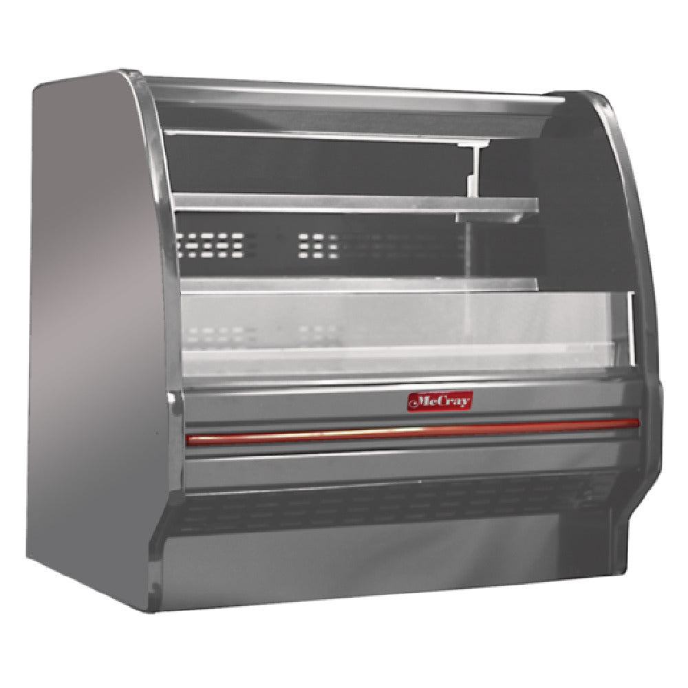 Howard-McCray SC-OD40E-6L-S-LED Dairy Curved End Open Merchandiser 75"W 53"H