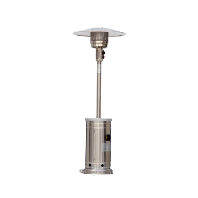 Plantation Prestige Commercial Furniture 2244-01 Mushroom Style Outdoor Heater 87"H For Commercial Use