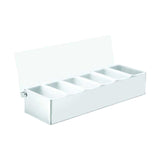 TableCraft Products 1606 - Condiment Holder, 1 Pint, 17-3/4" X 5-3/4" X 3-1/2"