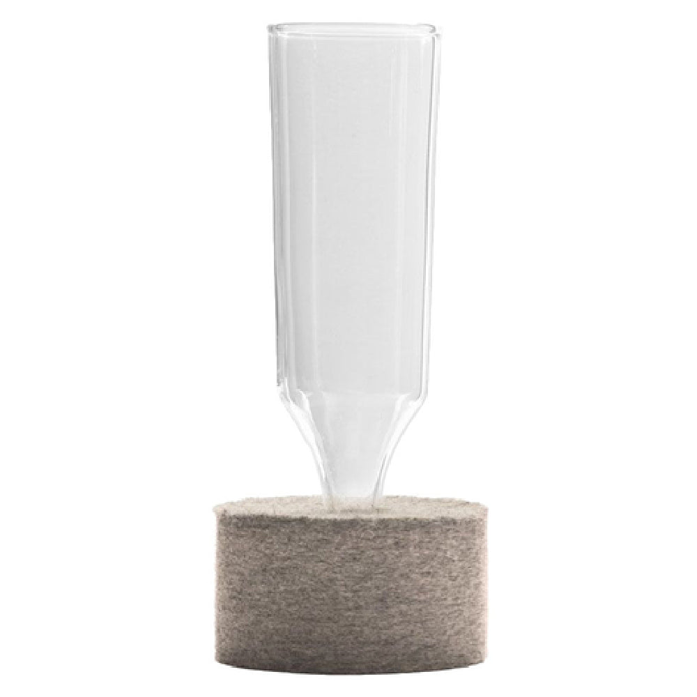 BauscherHepp P968100 Flower Vase 2" Dia. X 7-1/8"H Slim