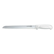 Omcan 12634 (12634) Slicing Knife 8" Narrow Blade Polypropylene White Handle