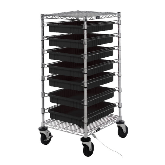 Quantum BC212439M2CO Bin Cart Mobile Conductive