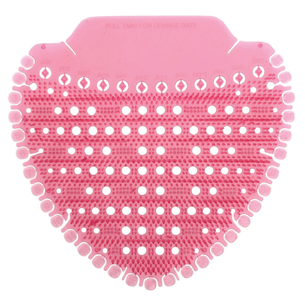 Hubert 44000 - Deodorizing Urinal Screen, Anti-splash Spikes, Lasts Up To 30 Days
