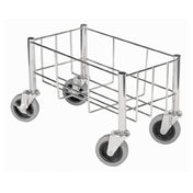 Winco DWR-1708 Trash Can Cart 18-1/2"L X 9-1/2"W X 7"H Rectangular