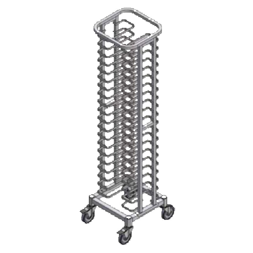 SPG 4H4395 - Kelmax Pizza Pan Rack, Holds (40) 12" To 16" Round Pans, 2-3/8" Spacing
