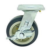 Quantum PT-PSB6 Swivel Polyurethane Caster 6" X 2" With Brake