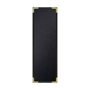 Risch SEV-1V 4.25X14 Seville Hardback Antibacterial/antimicrobial Faux-leather Menu Cover (specify Color)