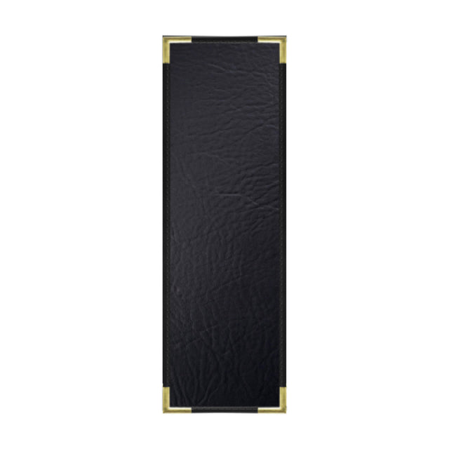 Risch SEV-1V 4.25X14 Seville Hardback Antibacterial/antimicrobial Faux-leather Menu Cover (specify Color)