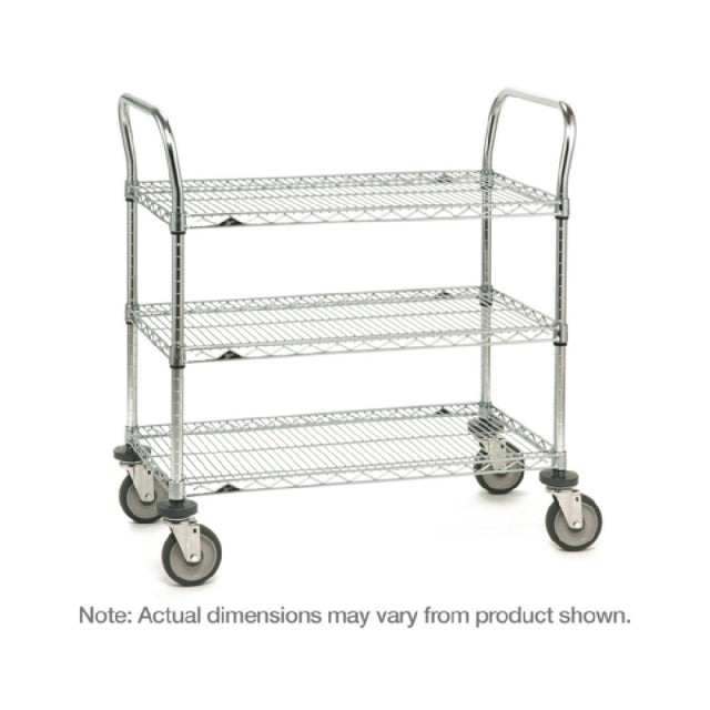 Metro 3SPN53DC SP Heavy Duty Utility Cart Standard Unit 36"W X 24"D X 39"H