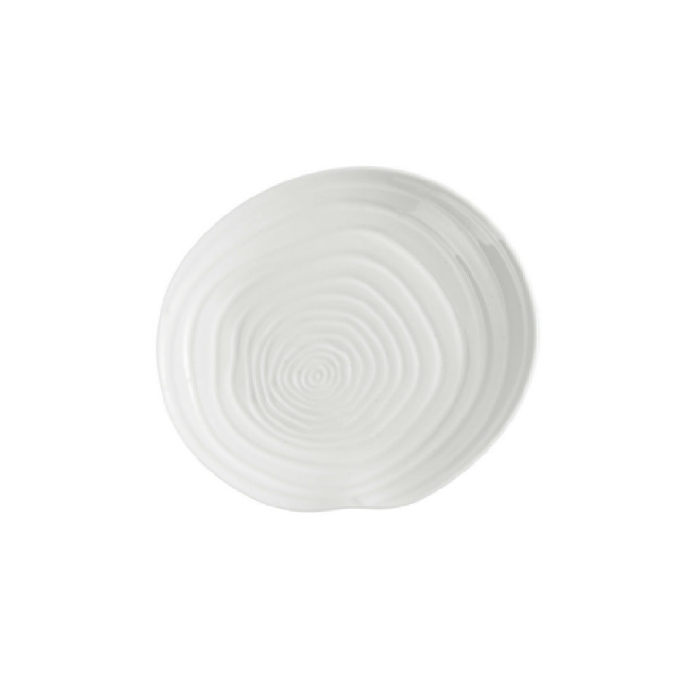 Fortessa 4700.F0000.12 Contexture Spiral Plate 6.5" (17.4 15.5 X 2cm) Dishwasher Safe