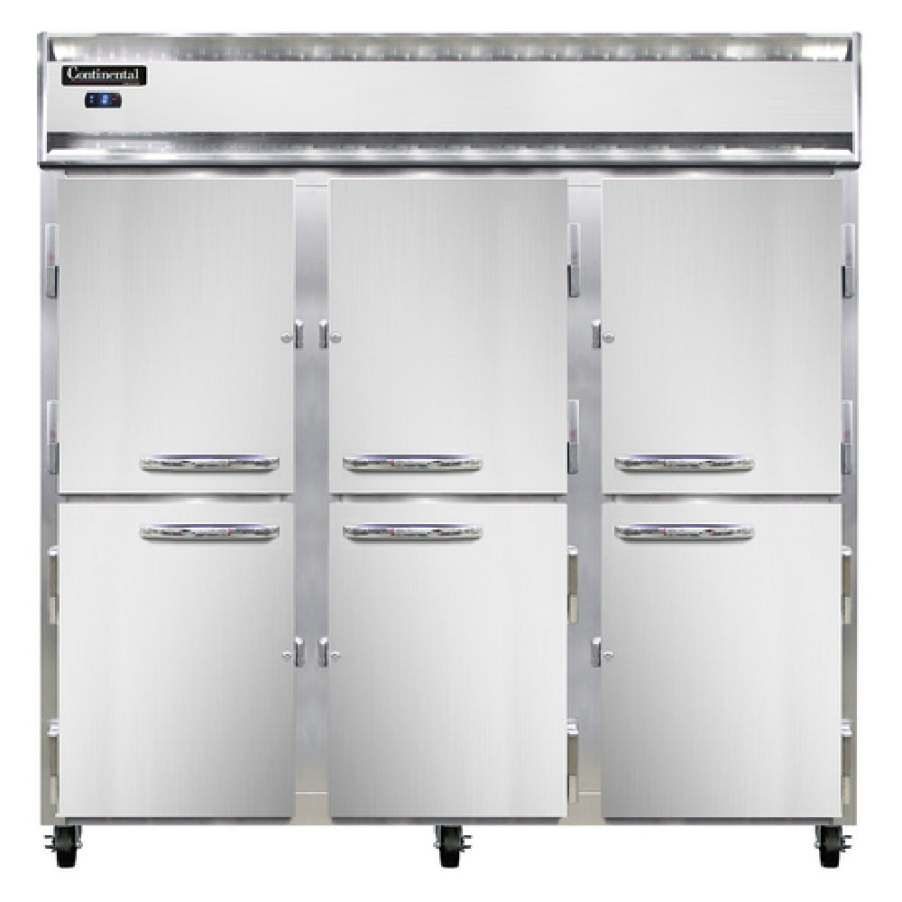 Continental Refrigerator 3FSNHD Freezer Reach-in Three-section