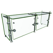 Hatco ORBIT900-04812 Flav-R-Shield® ORBIT900 Food Shield Full Service 2 Bays 48"W X 12"D X Adjustable Up To 23"H