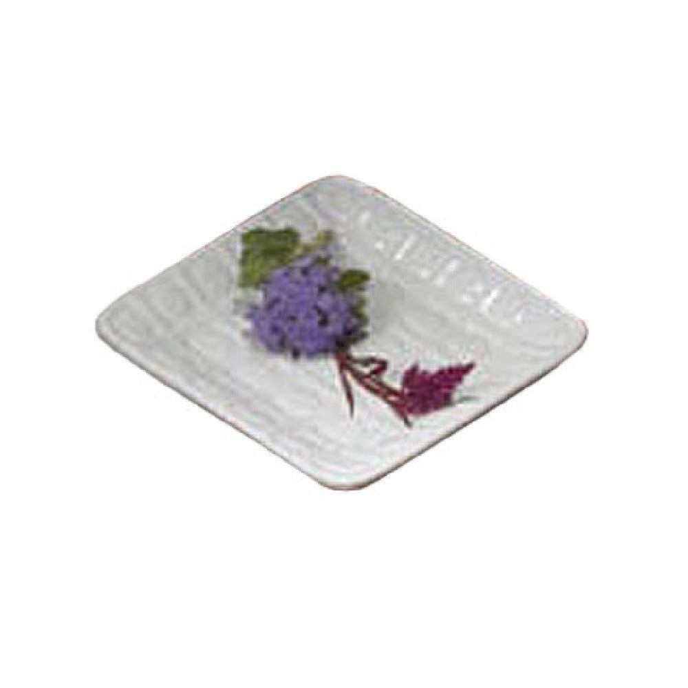Bon Chef 9922FGLDREVISION Platter 5-1/2" X 5-1/2" Circle Embossed