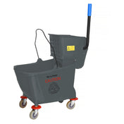 Alpine Industries ALP462-GRY Mop Bucket Combo 36 Qt. 15" X 25" X 36"