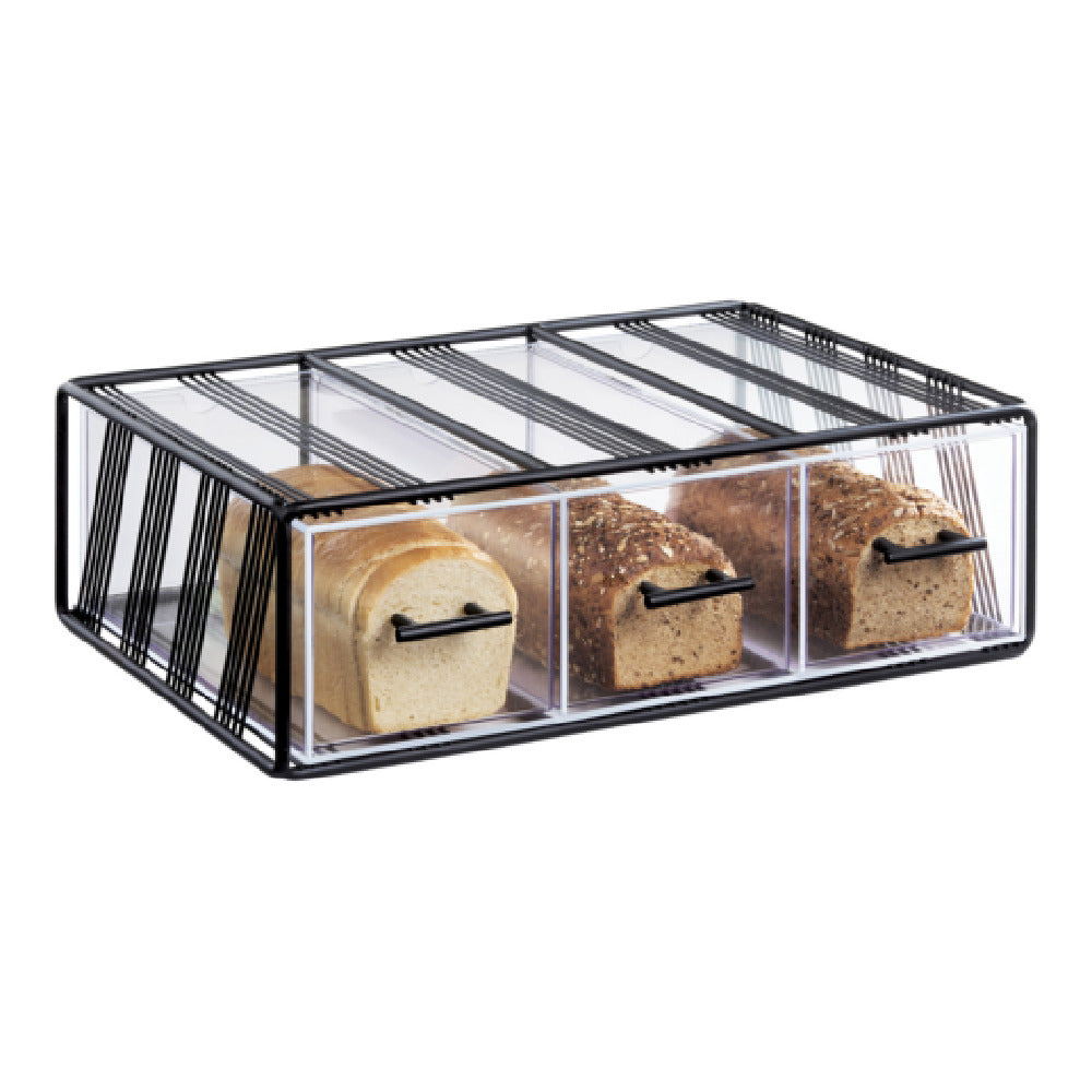 Cal Mil 4119-13 Portland Bread Display 22-1/4"W X 14-3/4"D X 7"H Rectangular