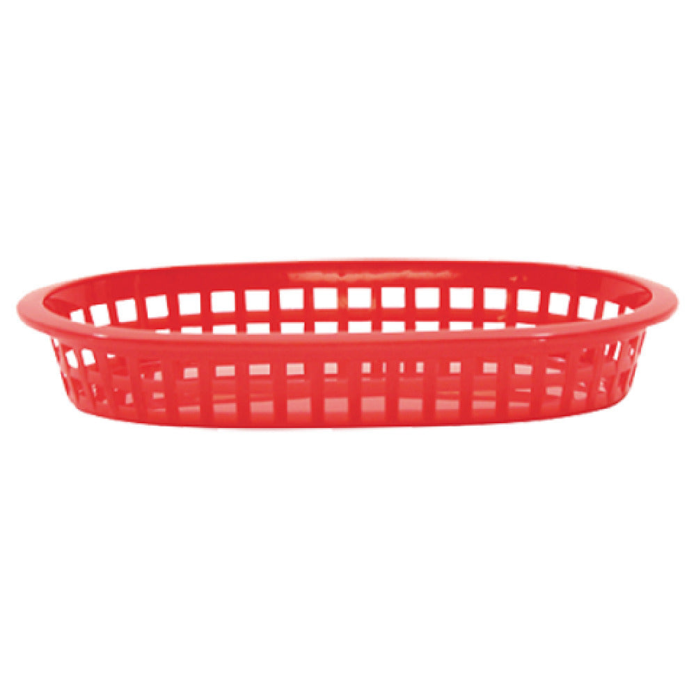 TableCraft Products 1073R - A La Carte Platter Basket, 9-1/4" X 6" X 1-1/2", Oval