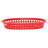 TableCraft Products 1073R - A La Carte Platter Basket, 9-1/4" X 6" X 1-1/2", Oval