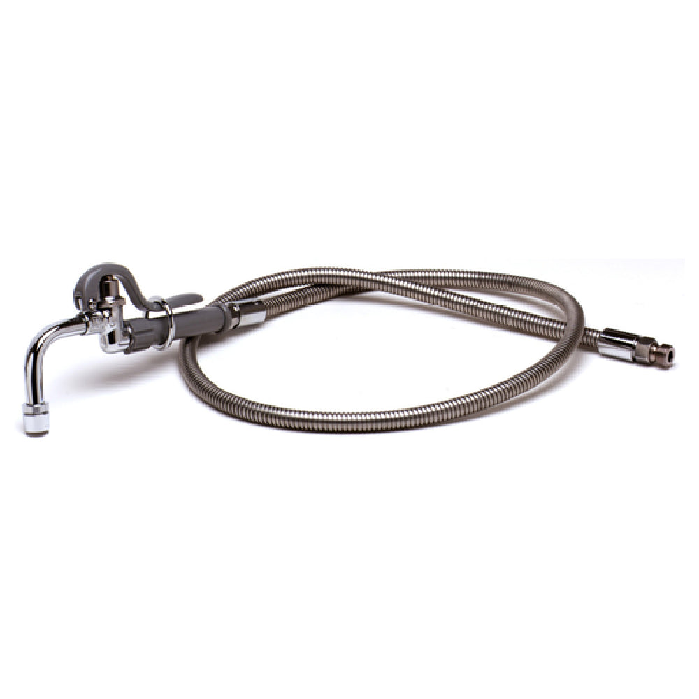 T&S Brass B-0102-C Pot & Glass Filler Automatic Shut-off Valve Aerator At Outlet