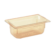 Vollrath 9046410 Super Pan® 1/4 GN Food Pan 6" Deep High-temp Amber Resin