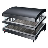 Hatco GR3SDS-27DCT Glo-Ray® Designer Slant Display Warmer With Curved Canopy Top