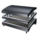 Hatco GR3SDS-33DCT Glo-Ray® Designer Slant Display Warmer With Curved Canopy Top