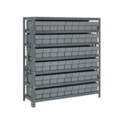 Quantum 1839-604_GRAY - Shelving Unit, 18"D X 36"L X 39"H, Heavy Duty