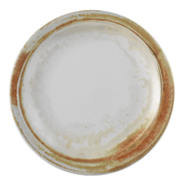 Arc Cardinal FN522 Dudson Maker'S Finca Sandstone Rim Plate (D:11.0'') Vitrified Ceramic