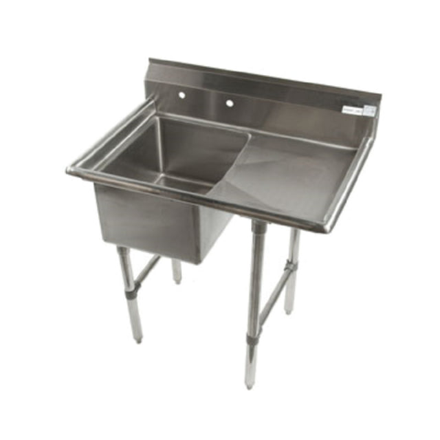 Klinger's Trading ECS1DR Economy Sink One Compartment 36-1/2"W X 25-1/2"D X 41"H