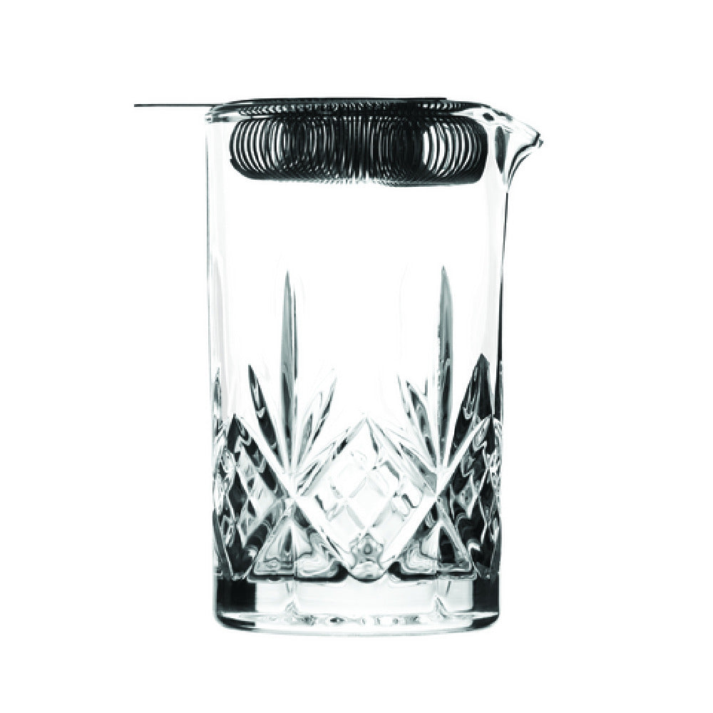 Hospitality Brands HGS27759-001 Hospitality Brands Majesty Mixing Glass & Strainer