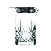 Hospitality Brands HGS27759-001 Hospitality Brands Majesty Mixing Glass & Strainer