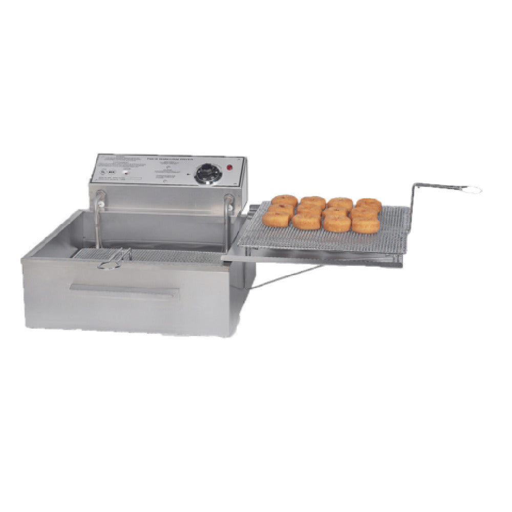 Gold Medal 8049D - FW-9 Shallow Fryer, Electric, (4-6) Funnel Cake Capacity