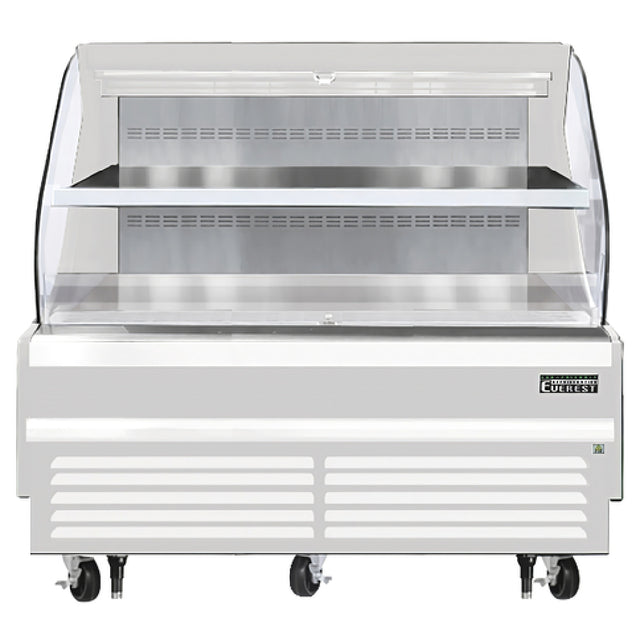 Everest Refrigeration EOMH-72-W-35-T Horizontal Open Display Merchandiser 73-1/4"W X 34-1/4"D X 46"H