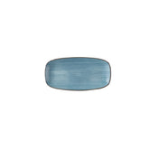 Churchill China SRBEXO111 - Teal Chefs Oblong Plate, 11 3/4X6 ", Ceramic